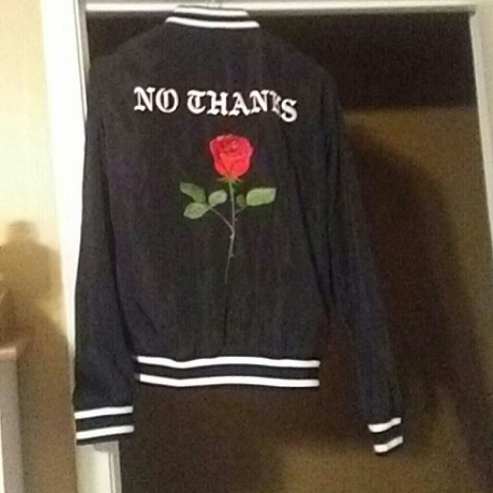 Windbreaker bomber jacket